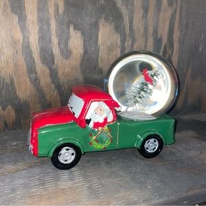 Christmas Snow Globe Truck